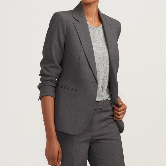 Anne Klein Women's One-Button Jacket - Picture 5 of 8